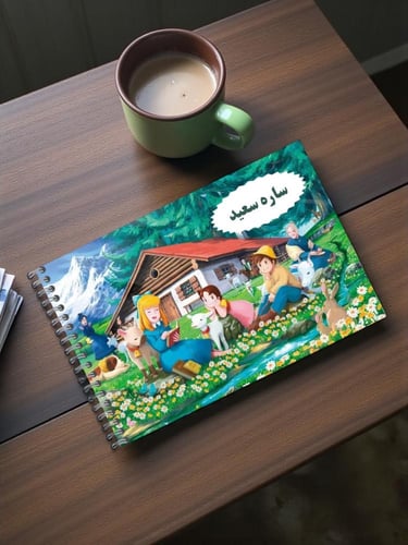 كراسة رسم حسب الطلب