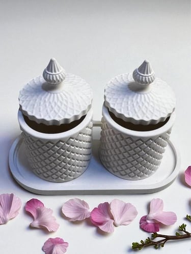 طقم ضيافه واستقبال كونكريت 3 قطع