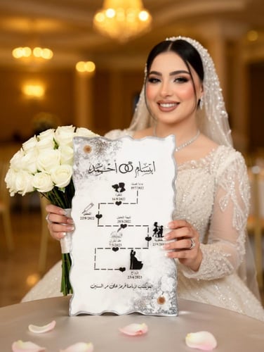 ستاند ريزن فخم لجميع المناسبات تصميم حسب الطلب