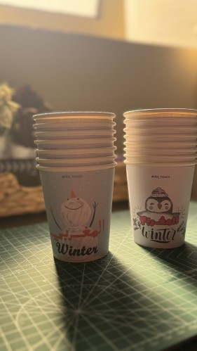 اكواب الشتاء 20 كوب ( كبير )