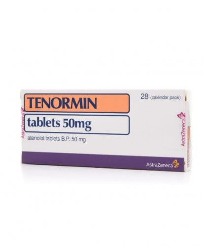 تينورمين 50 مجم، في حالات الضغط المرتفع - 28 قرص