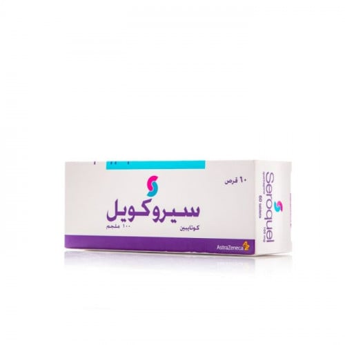 سيركويل 100 مجم، مضاد للهذيان - 60 قرص