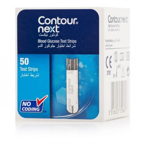 أسينسيا كونتور نكست شرائط قياس السكر فى الدم - 50...