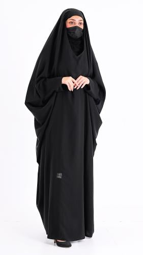 عباية كتف و رأس بصدرية من الداخل
