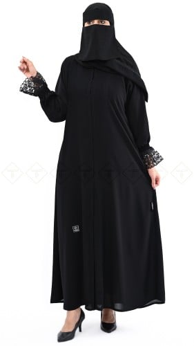 عباية كم زم دانتيل