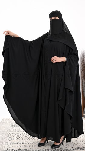 عباية كتف قصة فراشة كويتي