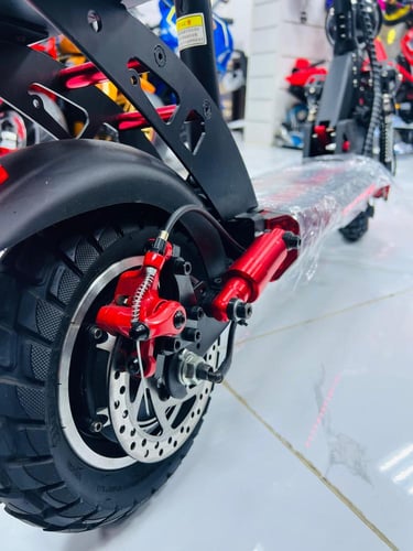 سكوتر كهرباء المطور محركين بقوة 1600W ثلاثة كشاف 4...