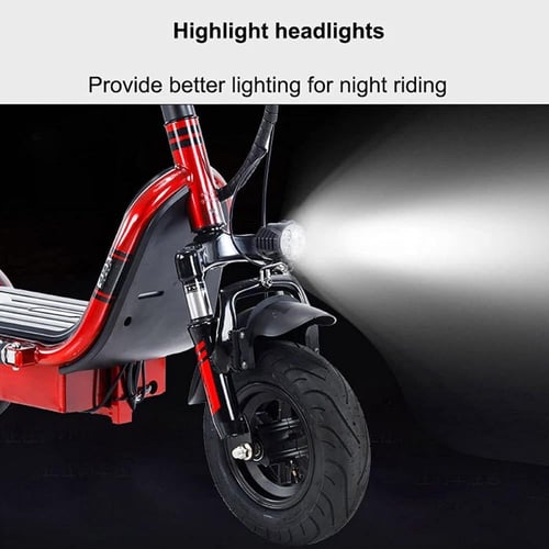 سكوتر كهربائي ثلاث مقاعد لكبار السن والبالغين – ثل...