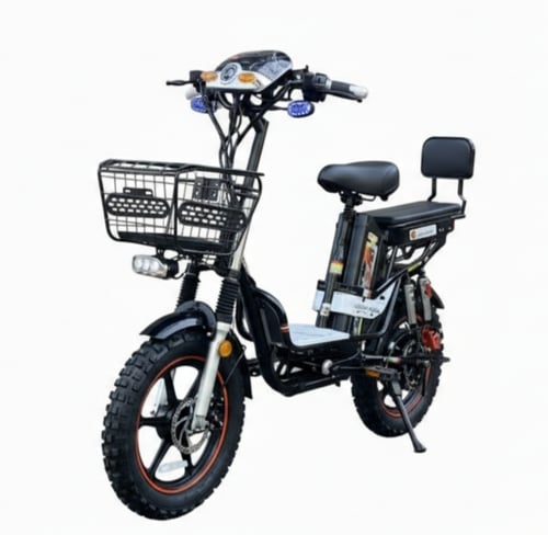 دراجة كهربائية خارقة 60 فولت بقوة 1200 واط | بطاري...