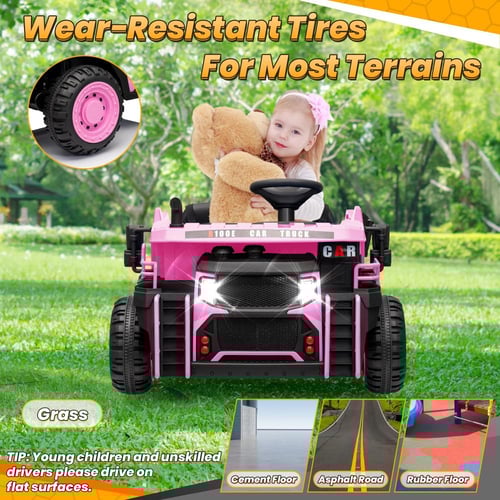 شاحنة قلابة كهربائية للأطفال 12 فولت – سيارة كبيرة...