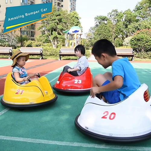 سيارة أطفال كهربائية 360 درجة مجهزة بالموسيقى للعب...