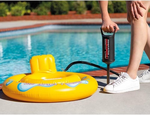 مضخة هواء يدوية للعب لنفخ حوض السباحة والسرير من ا...