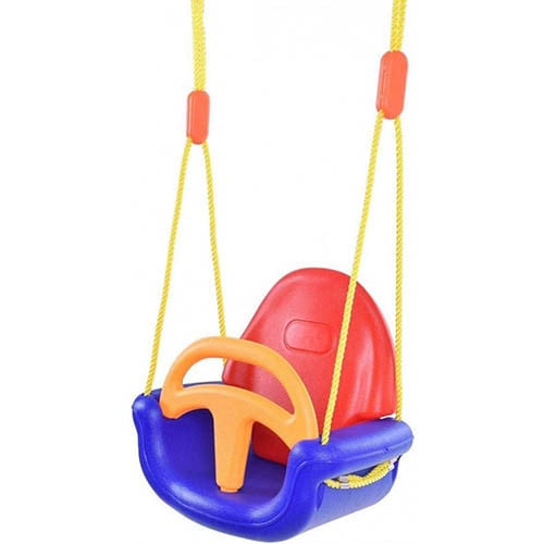 مجموعة ارجوحة اطفال 3 في 1 للاطفال الرضع قابلة للف...