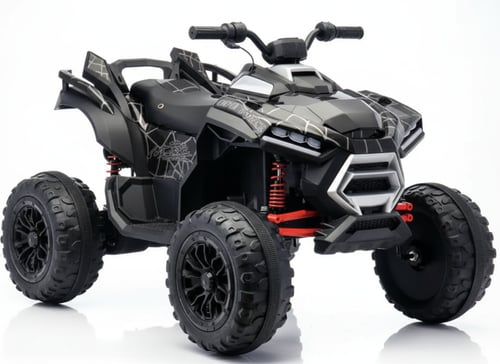 دباب أطفال كهربائي بتصميم سبايدر-مان 24V، دفع رباع...