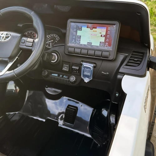 سيارة أطفال كهربائية تويوتا هايلكس شرطة مصممة فاخر...