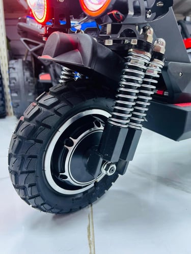 سكوتر كهرباء المطور محركين بقوة 1600W ثلاثة كشاف 4...