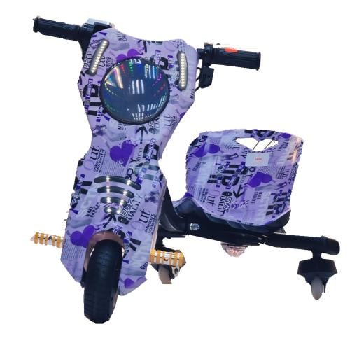 سكوتر كهربائي دريفتنج بلون متعددة ومجموعة ملحقات م...