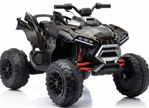 دباب أطفال كهربائي بتصميم سبايدر-مان 24V، دفع رباع...
