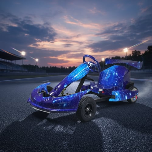 سكوتر كارت كهربائي للأطفال بتصميم المجرة – سيارة س...