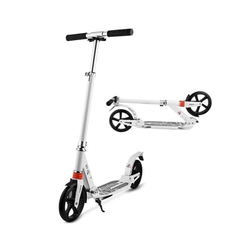 سكوتر للكبار بارتفاع قابل للتعديل وحزام كتف 8 انش...