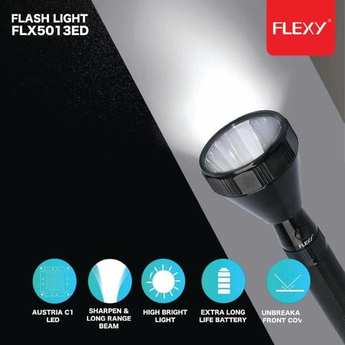 كشاف FLEXY® Flash Light 3 D - مثالي للأنشطة الخارج...