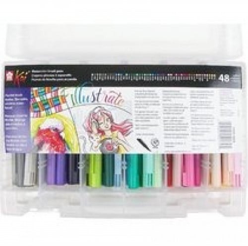ساكورا كوي ارسم ألوان مائية ،قلم فرشاة ،قطعة 48