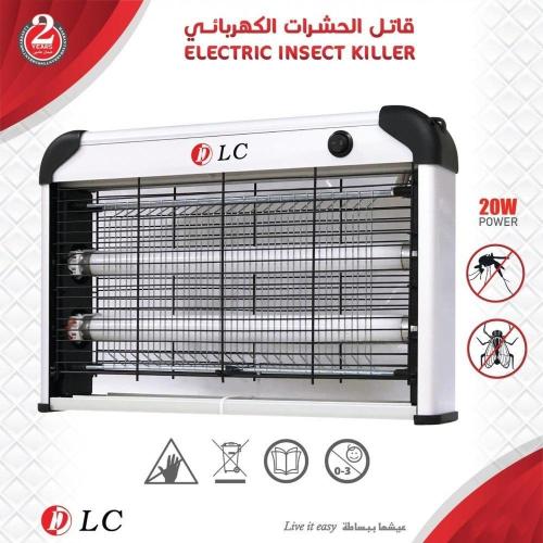 قاتل الحشرات الكهربائي 20 واط ماركة دي ال سي DLC-3...