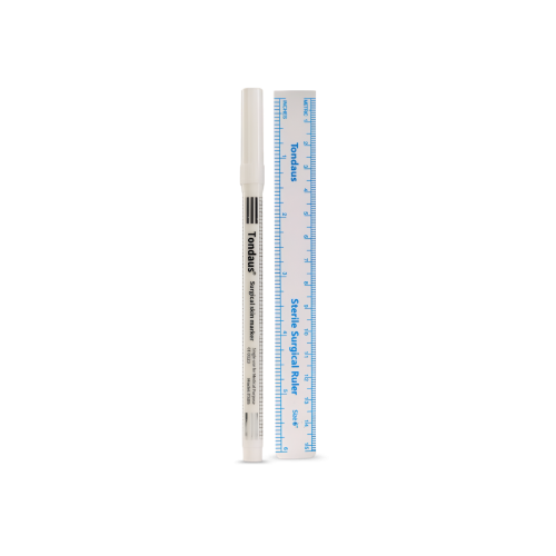 قلم تخطيط الجسم لليزر اثناء الجلسة