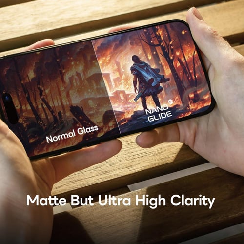 حماية شاشة خصوصية ايفون 17 برو ArmorPro نانو ستيكر...