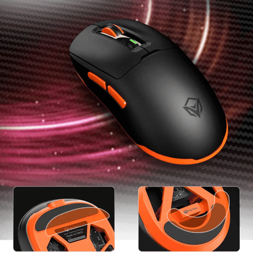 ماوس ألعاب Meetion لاسلكي ثلاثي الأوضاع مع إضاءة R...