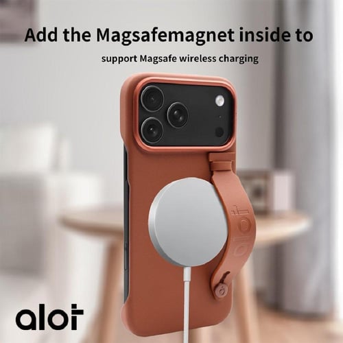 ألوت - كفر حماية مع مسكة خلفية مدمجة لآيفون 17 برو...