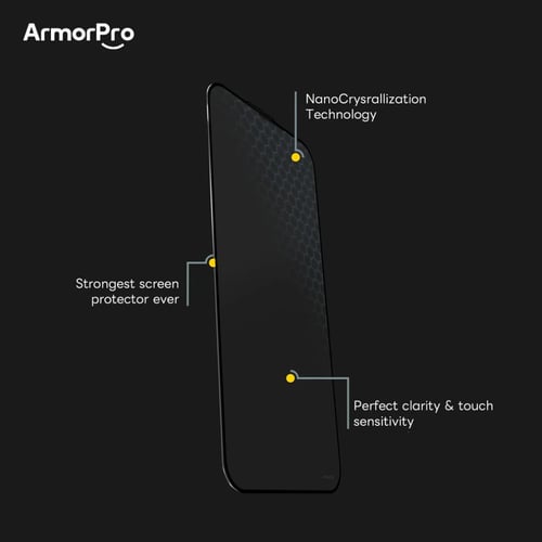 حماية شاشة خصوصية زجاجية ArmorPro ديفندر ايفون 16...