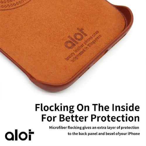 ألوت - كفر حماية ماج سيف مع مسكة مدمجة لآيفون 15 ب...