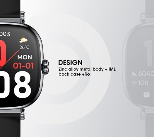 ساعة ليبرو ذكية شاشة سوبر أموليد 1.7 بوصة تدعم مكا...