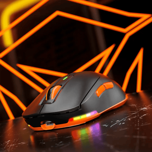 ماوس ألعاب Meetion لاسلكي ثلاثي الأوضاع مع إضاءة R...