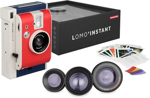 كاميرا لومو فورية مع 3 عدسات بوسطن