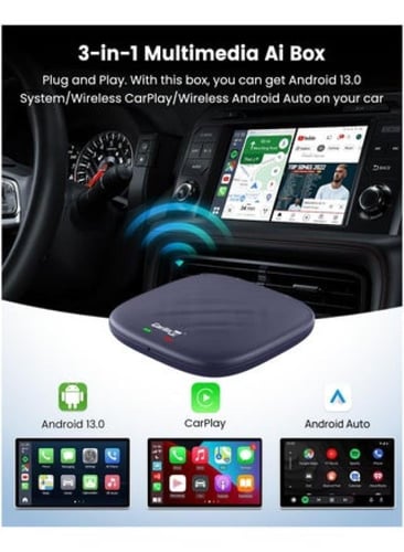كار بلاي Carlinkit AI Box Max – حوّل سيارتك لسمارت...
