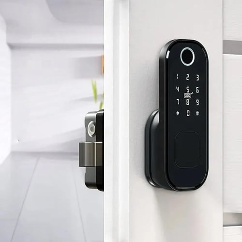 قفل باب ذكي عالي الحماية (للابواب الخارجية) - نسخة...