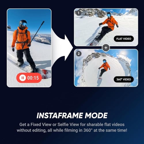 كاميرا Insta360 X5 الباقة القياسية (Standard Bundl...