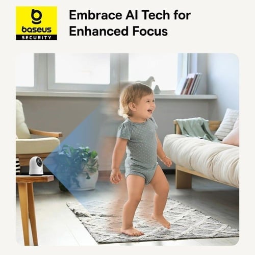 كاميرا مراقبة داخلية بيسوس P1 Pro الذكية بدقة 3K و...