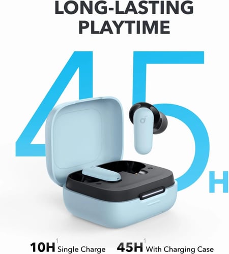 سماعة اذن ساوندكور P30i لاسلكية - ازرق