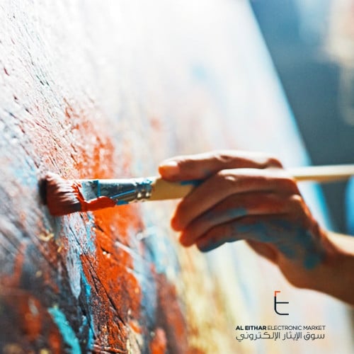 رسم لوحة فنية كانفاس اكريليك مقاس 50×60 سم Artist...