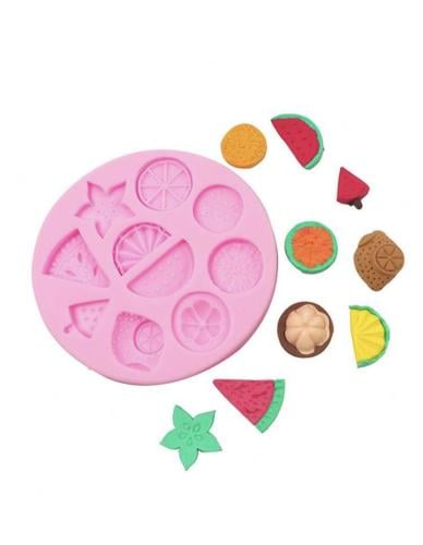 Silicone mold - fruits