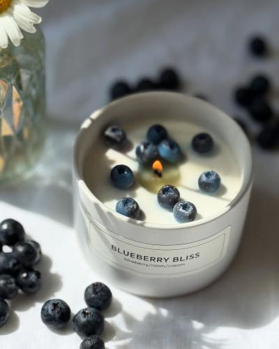 قالب سيليكون - حبات التوت الأزرق