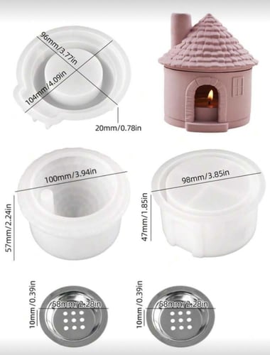 قالب سيليكون - مبخرة المنزل