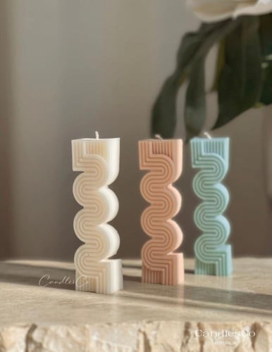 قالب سيلكون - شمعه S