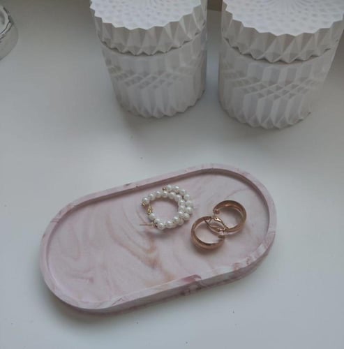 قالب سيلكون - صحن بيضاوي