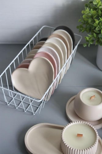 قالب سيلكون - صحن قلب