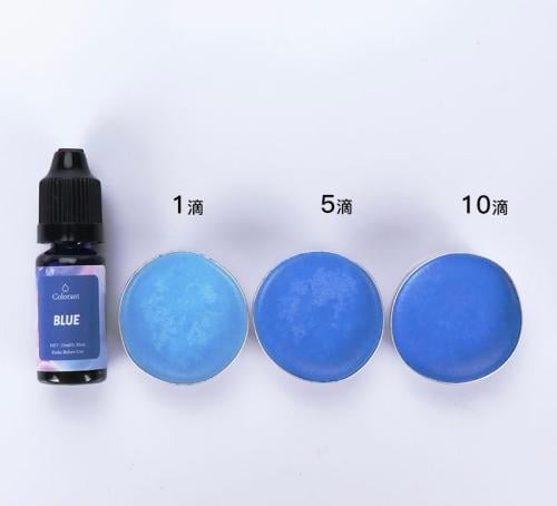لون سائل 10 مل - أزرق
