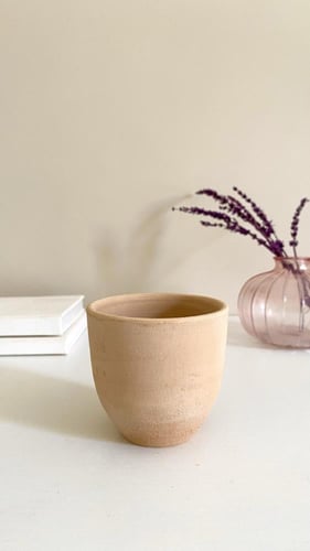 وعاء فخار يدوي – صناعة سعودية